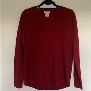 SWEET ROMEO Red/maroon sweater